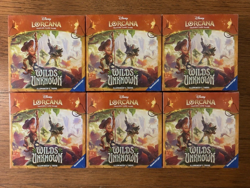 Disney Lorcana: Wilds Unknown Illumineer's Trove Lot Of 6x - Image 1