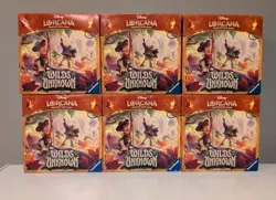 Disney Lorcana: Wilds Unknown Illumineer's Trove Lot Of 6x - Image 2