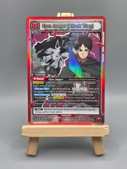 Union Arena: Attack on Titan - Eren Jaeger SR - UE10BT/AOT-1-094 - Image 1