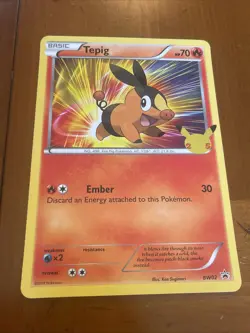 Tepig (BW02) (Jumbo Card) [First Partner Pack] - Image 1
