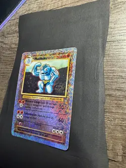 2002 Machoke Reverse Holo 51/110 Legendary Collection Pokemon Card - Image 2