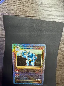 2002 Machoke Reverse Holo 51/110 Legendary Collection Pokemon Card - Image 3