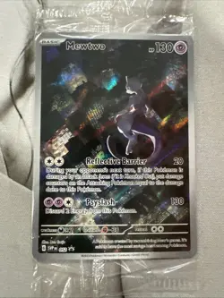 SEALED Mewtwo 052 MEW EN-151 Sealed Black Star Promo Pokemon Card - Image 1