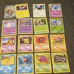 Pokemon TCG Card V Lot English Foil/Holo + Gengar & Mewtwo Figures - Image 1