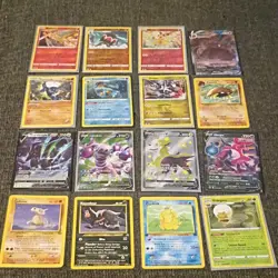 Pokemon TCG Card V Lot English Foil/Holo + Gengar & Mewtwo Figures - Image 4