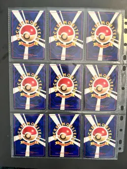 LOT 9 VINTAGE JAPANESE POKEMON CARDS - Fossil Gym Heroes Challenge Neo Discovery - Image 2