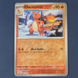 Charmeleon 027/197 - Obsidian Flames - Uncommon Reverse Holo Pokemon Card - NM - Image 1