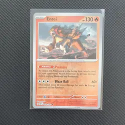Pokemon Card Entei Obsidian Flames Reverse Holo 030/197 - Image 1