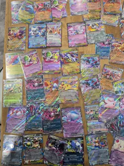 Pokemon TCG Ex Lot ( 112 sleeved Ex Cards) - Image 2