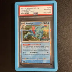 Feraligatr - 089 (Prerelease) 089 Sv: Scarlet & Violet Promo Cards Holo PSA 10 - Image 1