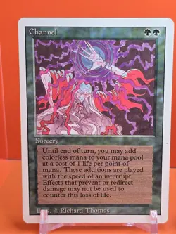 🟢🟢🟢 (4) 1994 MAGIC The Gathering CHANNEL REVISED 3RD EDITION PLAYED 🟢🟢🟢4 - Image 2