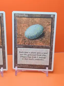 🟤🟤🟤 (3) 1995 Magic The Gathering DINGUS EGG 4TH EDITION PLAYED 🟤🟤🟤 - Image 4