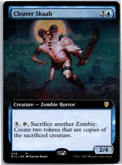 Cleaver Skaab (Extended Art) R 49 Normal Commander: Innistrad: Midnight Hunt NM - Image 1