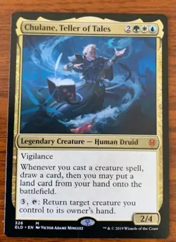Mtg Throne of Eldraine-Chulane,Teller of Tales #326 Used Free Shipping - Image 1