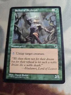 Seeker of Skybreak Tempest 254 HEAVY PLAYED Magic The Gathering MTG - Image 1