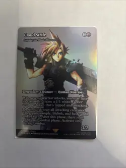 Cloud Strife - Najeela, the Blade-Blossom (Showcase) Foil - Image 1