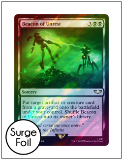 Beacon of Unrest, Surge Foil, Warhammer 40k, Magic MTG NM - Image 1