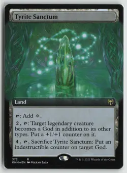 Tyrite Sanctum (Extended Art) LP Foil 372 Kaldheim Magic: The Gathering - Image 1