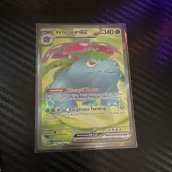 Pokemon Venusaur ex 182/165 151 - NM - Image 1