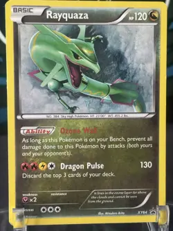 Pokemon Rayquaza XY Promo #164 Promo Holo MP - Image 1