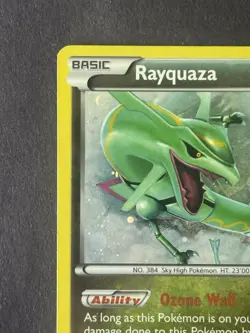 Pokemon Rayquaza XY Promo #164 Promo Holo MP - Image 3