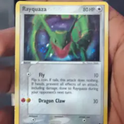 Rayquaza #3 Pokemon Promos Holo Promo 80 HP English Basic Pokemon TCG - Image 1