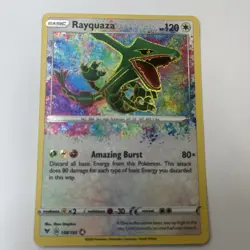 Rayquaza 138/185 Pokemon TCG SWSH Vivid Voltage NM - Image 1