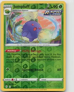 Pokemon Jumpluff 004/203 Holo R Evolving Skies Reverse Holo NM - Image 1