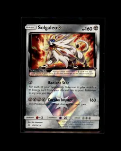 Solgaleo ◇ 89/156 Prism Star Rare Ultra Prism Pokemon Holo - Image 1