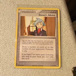 Pokemon Steven's Advice Power Keepers Trainer 83/108 Uncommon English - Image 1