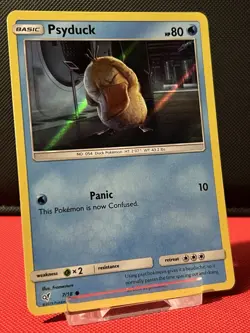 Pokemon TCG Psyduck Detective Pikachu 7/18 Holo - Image 1