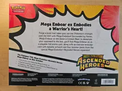 Pokemon TCG Mega Evolution: Ascended Heroes Mega Emboar EX Box Promo Booster - Image 2
