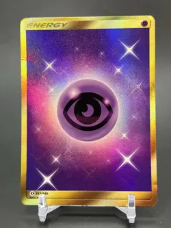 2017 Pokemon Sun & Moon Base PSYCIC ENERGY 162 gold secret rare - Image 1
