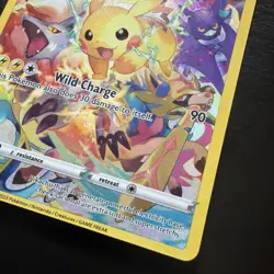 Pokemon TCG SWSH: Crown Zenith Pikachu 160/159 Secret Rare Full Art Holo EN - Image 3