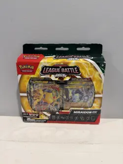 Pokemon Miraidon ex League Battle Deck Box Sealed New 820650852732 - Image 1