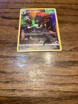 Weavile 2019 Pokemon Sun Moon Cosmic Eclipse #238 Secret Rare - Image 1