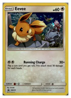 Eevee - SM235 Sun & Moon Promo Promo Holo Pokemon NM - Image 1