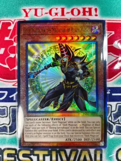 Yugioh Asian English OCG INFO-AE006 Dark Magician the Black Magi - Ultimate Rare - Image 1