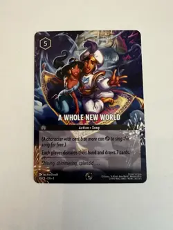 Disney Lorcana TCG - Promo A Whole New World - 10/C1 - Image 1