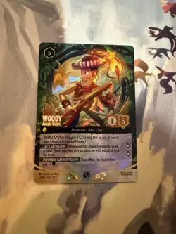 Woody 54/P3 Foil Set Champs Promo Lorcana Wilds Unknown - Image 1