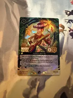Woody 54/P3 Foil Set Champs Promo Lorcana Wilds Unknown - Image 2