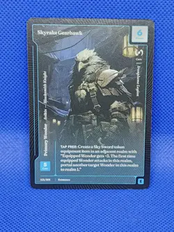 Wonders of the First Skyrake Gearhawk Epic Rare Existence - Image 1