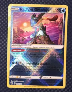 Radiant Greninja 046/189 Swsh10: Astral Radiance Holo Pokemon TCG - NM - Image 1