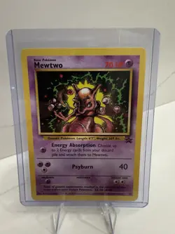 Pokemon TCG Black Star Promo Mewtwo #14 Non Holo 2000/LP - Image 1