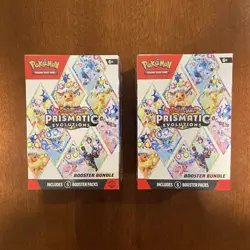 Pokemon TCG Prismatic Evolutions Booster Bundle LOT OF 2 Boxes New Sealed - Image 1