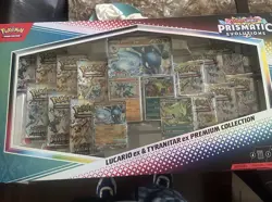 LOT OF 10 Pokemon Prismatic Sams Club Lucario Ex Tyranitar Ex Premium Collection - Image 2