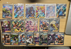Pokemon TCG Full Art Trainer Lot : Iono SVP 124 Sealed, Marnie SWSH121, Nessa - Image 1