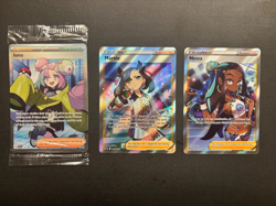 Pokemon TCG Full Art Trainer Lot : Iono SVP 124 Sealed, Marnie SWSH121, Nessa - Image 2