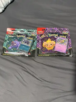2024 Pokemon TCG Palawan Fates Tech Sticker Collection SEALED - Image 1