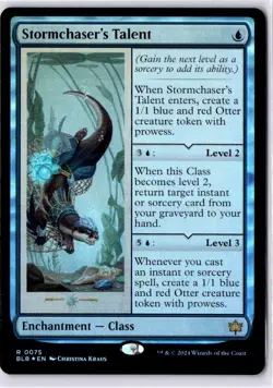 Stormchaser's Talent Bloomburrow Foil NM R 0075 - Image 1